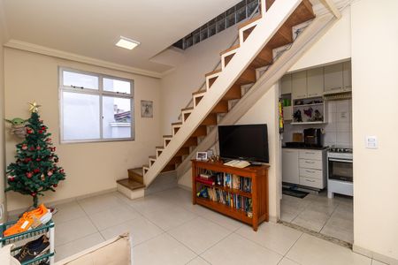 Sala 1 de apartamento à venda com 2 quartos, 150m² em Castelo, Belo Horizonte