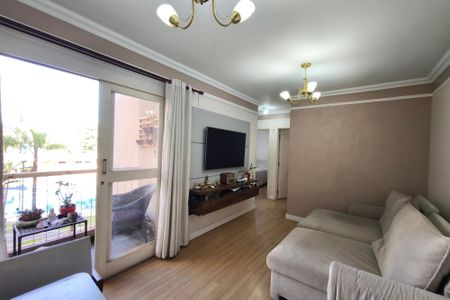 Sala de apartamento à venda com 3 quartos, 60m² em Loteamento Parque São Martinho, Campinas