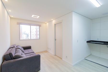 Sala/Cozinha de apartamento à venda com 2 quartos, 35m² em Várzea da Barra Funda, São Paulo
