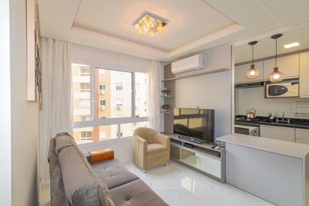 Sala de apartamento para alugar com 2 quartos, 60m² em Marechal Rondon, Canoas