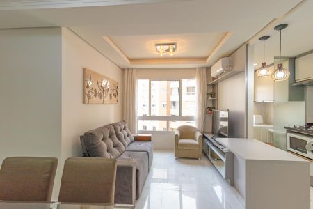 Sala de apartamento para alugar com 2 quartos, 60m² em Marechal Rondon, Canoas