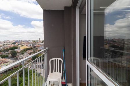 Varanda da Sala de apartamento à venda com 2 quartos, 41m² em Cidade Líder, São Paulo