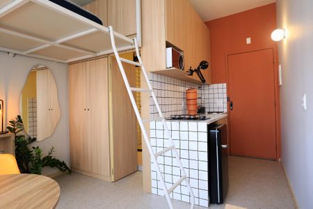 Studio para alugar com 20m², 1 quarto e sem vagaCozinha