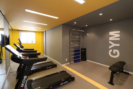 Apartamento para alugar com 34m², 2 quartos e sem vagaÁrea comum - Academia