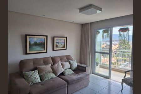 Sala de apartamento à venda com 3 quartos, 102m² em Jardim Ermida I, Jundiaí
