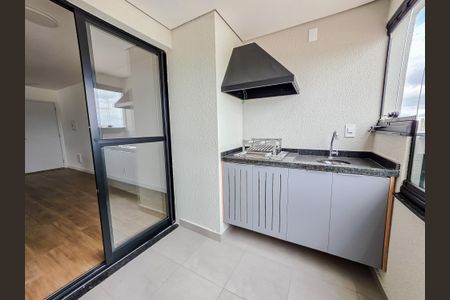 Varanda  de apartamento para alugar com 2 quartos, 65m² em Parque das Nações, Santo André