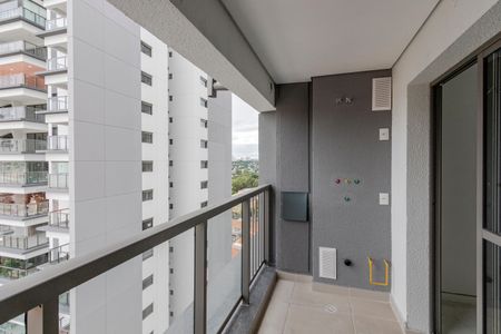 Varanda de apartamento à venda com 1 quarto, 28m² em Santo Amaro, São Paulo