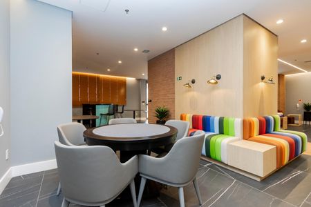 Studio à venda com 28m², 1 quarto e sem vagaSalão de Jogos