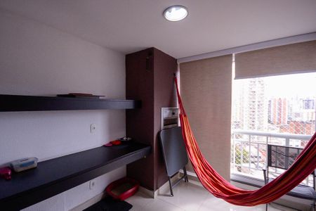 Sala - Varanda  de apartamento para alugar com 2 quartos, 67m² em Vila Gumercindo, São Paulo