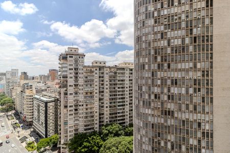 Vista de apartamento para alugar com 1 quarto, 40m² em República, São Paulo