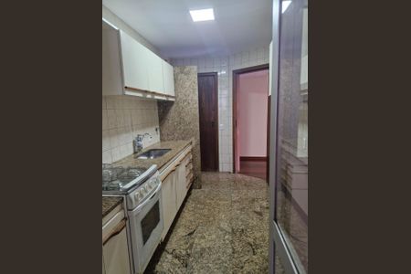 Cozinha de apartamento à venda com 3 quartos, 100m² em Funcionários, Belo Horizonte