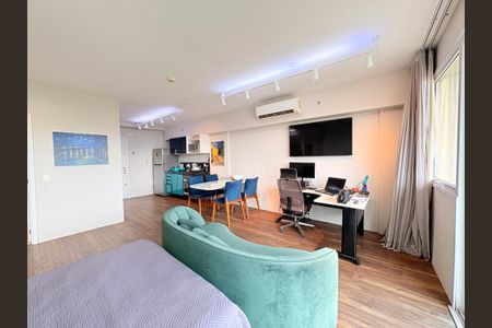 Sala - Studio de kitnet/studio à venda com 1 quarto, 45m² em Vila Argos Velha, Jundiaí