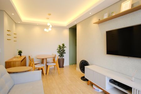 Sala de apartamento à venda com 3 quartos, 75m² em Chácara Santo Antônio (zona Leste), São Paulo