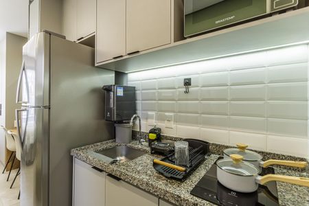 Studio para alugar com 25m², 1 quarto e sem vagaCozinha