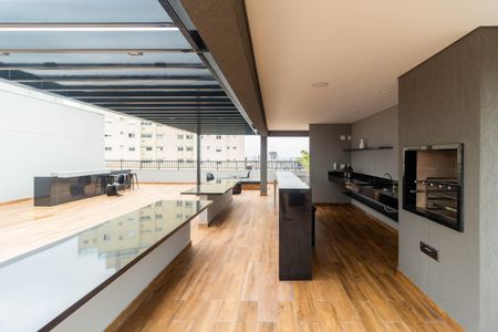 Studio à venda com 28m², 1 quarto e 1 vaga Studio à venda com 28m², 1 quarto e 1 vagaChurrasqueira