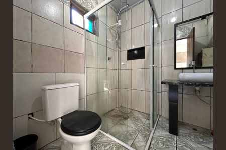 Banheiro  de casa para alugar com 1 quarto, 26m² em Itacorubi, Florianópolis