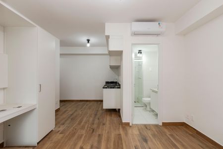 Studio de kitnet/studio para alugar com 1 quarto, 27m² em Brooklin, São Paulo
