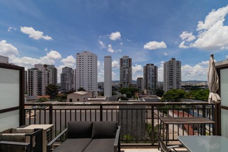 Studio à venda com 39m², 1 quarto e 1 vagaVaranda