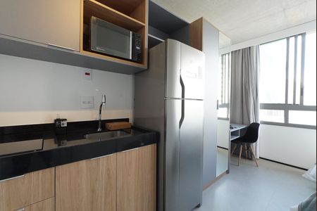 Studio para alugar com 29m², 1 quarto e sem vagaCozinha