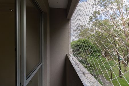 Varanda da Sala de apartamento para alugar com 3 quartos, 56m² em Jardim Santa Emilia, São Paulo