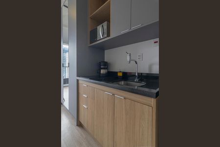 Studio para alugar com 24m², 1 quarto e sem vaga Studio para alugar com 24m², 1 quarto e sem vagaCozinha