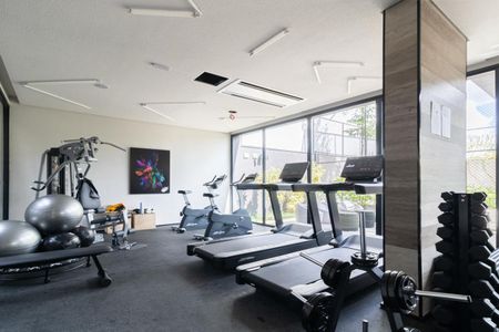 Studio para alugar com 24m², 1 quarto e sem vaga Studio para alugar com 24m², 1 quarto e sem vagaÁrea comum - Academia