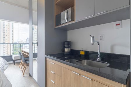 Studio para alugar com 24m², 1 quarto e sem vaga Studio para alugar com 24m², 1 quarto e sem vagaCozinha