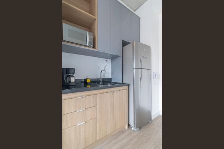 Studio para alugar com 24m², 1 quarto e sem vaga Studio para alugar com 24m², 1 quarto e sem vagaCozinha