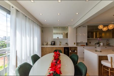 Sala de Jantar de apartamento à venda com 2 quartos, 86m² em City América, São Paulo