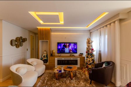 Sala de apartamento à venda com 2 quartos, 86m² em City América, São Paulo