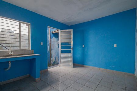 Cozinha de casa para alugar com 1 quarto, 40m² em Jardim Zaira, Mauá