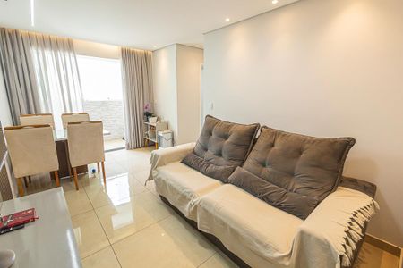 sala de apartamento para alugar com 2 quartos, 59m² em Santa Monica, Belo Horizonte