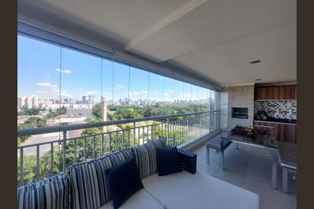 Apartamento para alugar com 136m², 3 quartos e 2 vagasVaranda