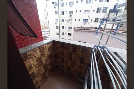 Varanda da Sala de apartamento para alugar com 2 quartos, 83m² em Centro, São Vicente
