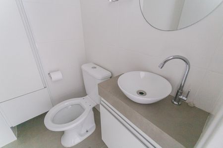 Pia do Lavabo da Sala de apartamento à venda com 2 quartos, 65m² em Cruzeiro, Belo Horizonte