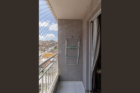 Apartamento à venda com 50m², 2 quartos e 1 vagaSacada da Sala e Cozinha