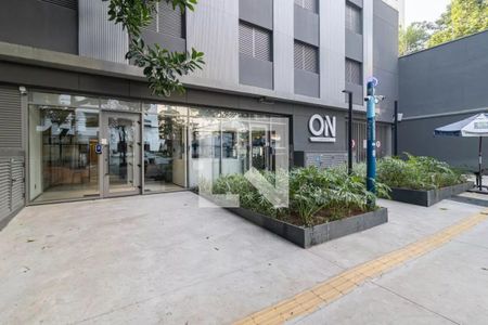 Studio para alugar com 26m², 1 quarto e sem vaga Studio para alugar com 26m², 1 quarto e sem vagaFachada