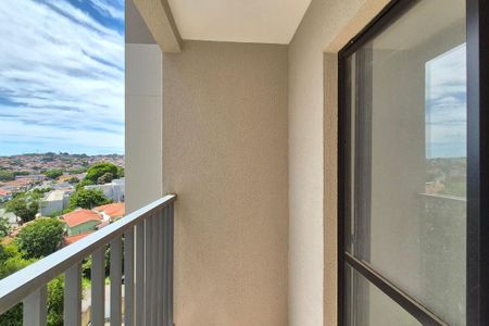 Varanda da Sala  de apartamento à venda com 2 quartos, 55m² em Jardim Itatiaia, Campinas