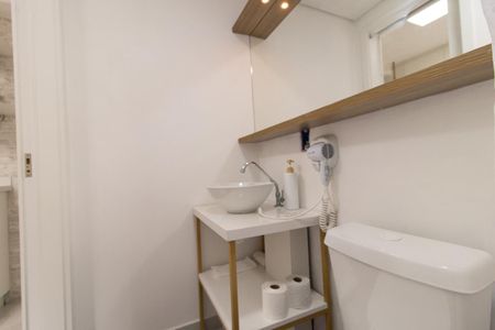 Studio para alugar com 10m², 1 quarto e sem vaga Studio para alugar com 10m², 1 quarto e sem vagaBanheiro da Suíte