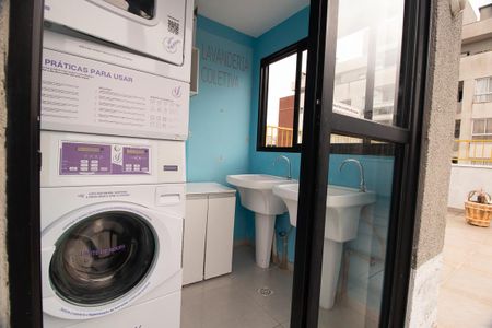 Studio para alugar com 10m², 1 quarto e sem vaga Studio para alugar com 10m², 1 quarto e sem vagaLavanderia