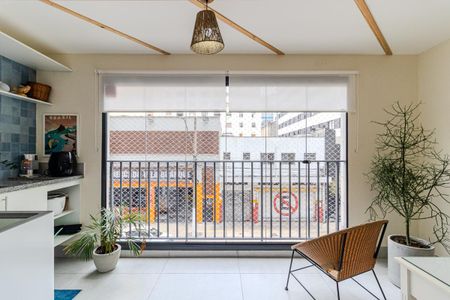 Apartamento à venda com 39m², 1 quarto e sem vagaVaranda