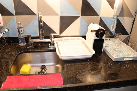 Studio à venda com 39m², 1 quarto e 1 vagaCozinha