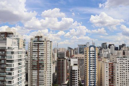 Studio à venda com 39m², 1 quarto e 1 vagaVista da Piscina