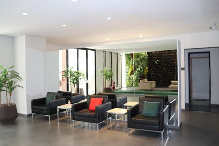 Studio à venda com 39m², 1 quarto e 1 vagaHall Social