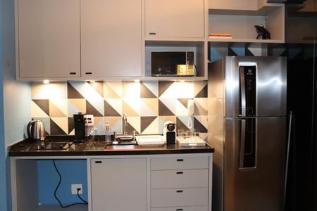 Studio à venda com 39m², 1 quarto e 1 vagaCozinha