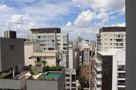 Studio à venda com 39m², 1 quarto e 1 vagaVista da Piscina