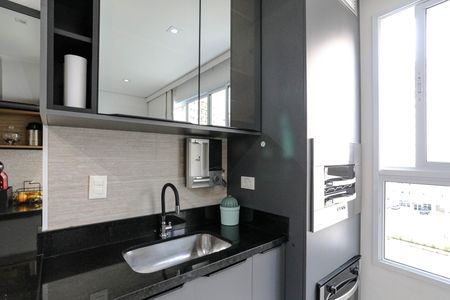 Varanda de apartamento para alugar com 1 quarto, 43m² em Vila Mogilar, Mogi das Cruzes