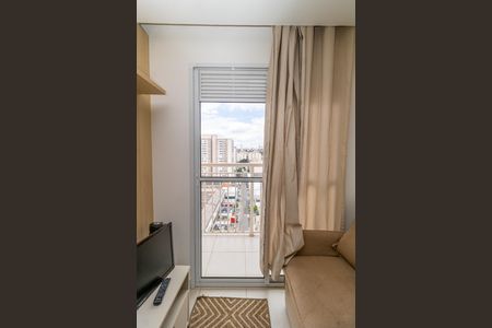 Varanda da Sala de apartamento para alugar com 1 quarto, 32m² em Vila Guilherme, São Paulo