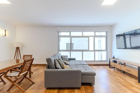 Sala de apartamento à venda com 3 quartos, 134m² em Higienópolis, São Paulo