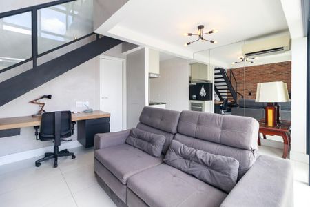 Apartamento para alugar com 58m², 1 quarto e 2 vagas Apartamento para alugar com 58m², 1 quarto e 2 vagasSala